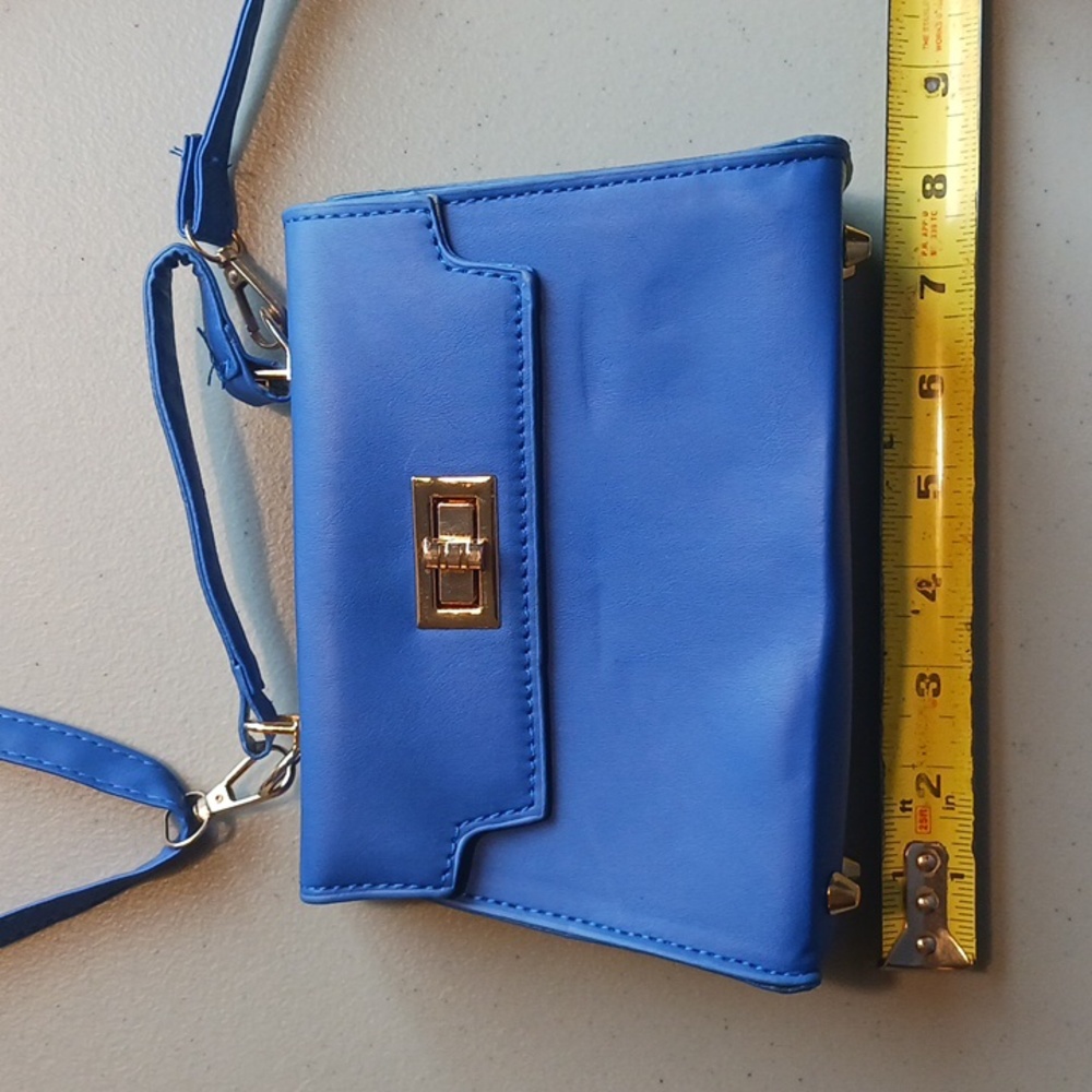 Lux Blue Small Purse Bag ๐ #eshopchicago - Picture 5 of 8